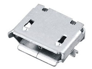 MICRO  USB  5P-5。4卷边